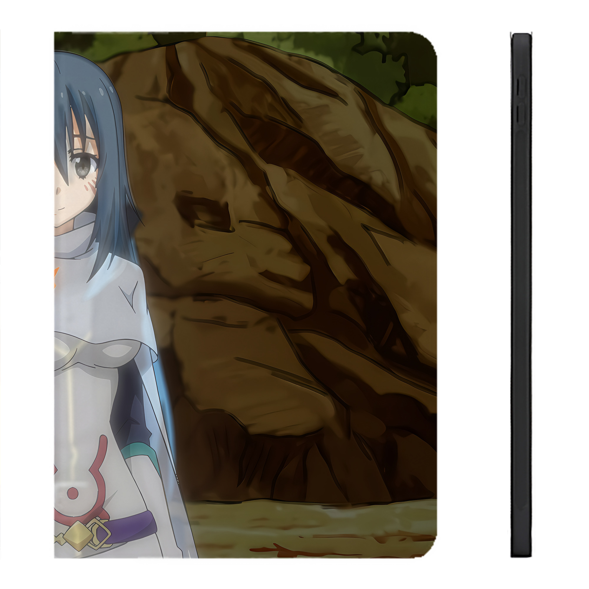 （画像用） 転スラ Regarding Reincarnated to Slime IPadケース ペンホルダー付き ブックスタイルデザイン